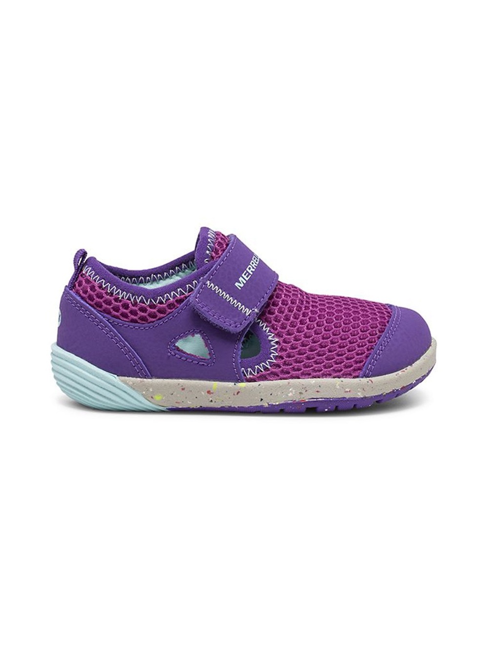 NWOT Merrell Bare Steps H2O Purple Turquoise